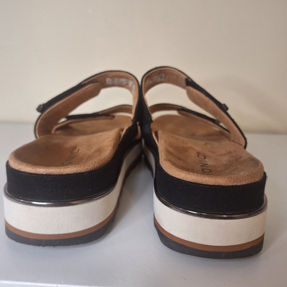 Vionic Phoenix Brandie Slide Black Linen Size 11 - Picture 8 of 14